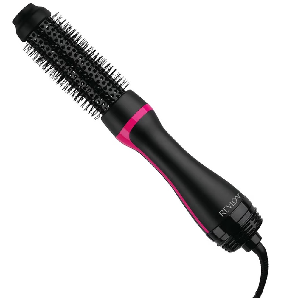 Revlon Black and Pink Hot Air Round Brush Styler